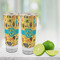 African Safari Glass Shot Glass - 2 oz - LIFESTYLE