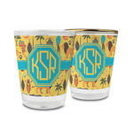 African Safari Glass Shot Glass - 1.5 oz (Personalized)