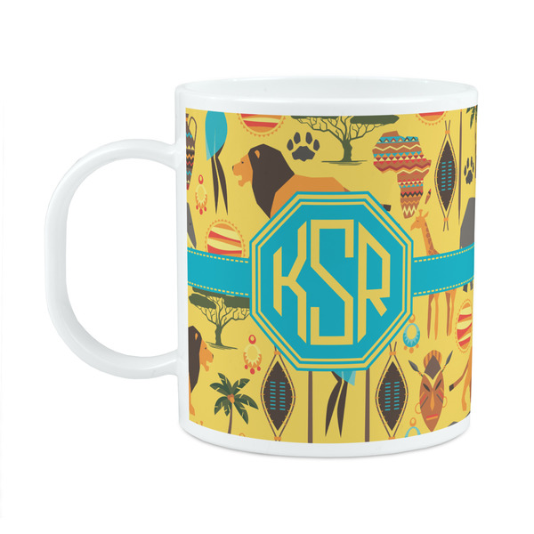 Custom African Safari Plastic Kids Mug (Personalized)