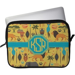 African Safari Laptop Sleeve / Case - 13" (Personalized)