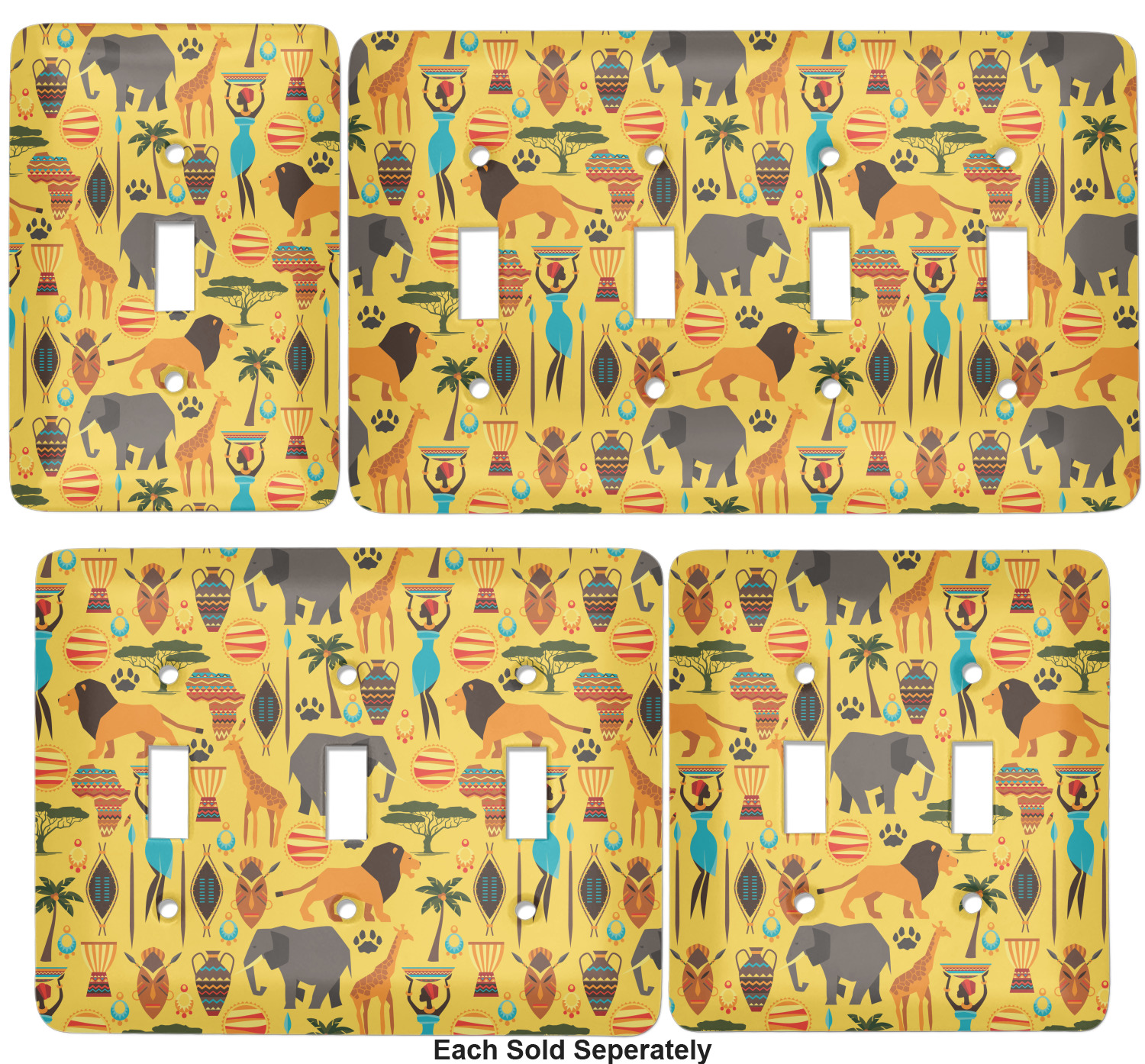 safari light switch covers