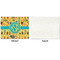 African Safari Linen Placemat - APPROVAL Single (single sided)