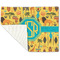 African Safari Linen Placemat - Folded Corner (single side)