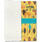 African Safari Linen Placemat - Folded Half