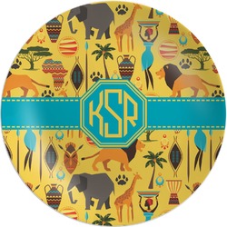 African Safari Melamine Plate (Personalized)