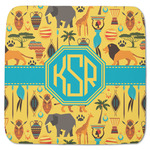 African Safari Memory Foam Bath Mat - 48"x48" (Personalized)