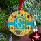 African Safari Metal Ball Ornament - Lifestyle