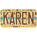 African Safari Mini/Bicycle License Plate (2 Holes) (Personalized)