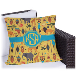 African Safari Outdoor Pillow - 20" (Personalized)