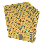 African Safari Binder Tab Divider - Set of 6 (Personalized)