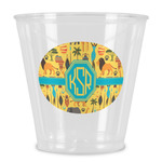 African Safari Plastic Shot Glass (Personalized)