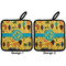 African Safari Pot Holders - Set of 2 APPROVAL