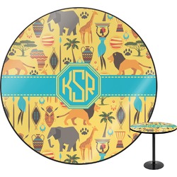 African Safari Round Table - 30" (Personalized)