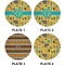 African Safari Set of Appetizer / Dessert Plates (Approval)