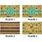 African Safari Set of Rectangular Dinner Plates (Approval)