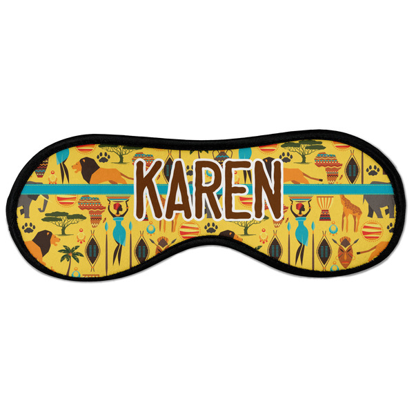 Custom African Safari Sleeping Eye Masks - Large (Personalized)