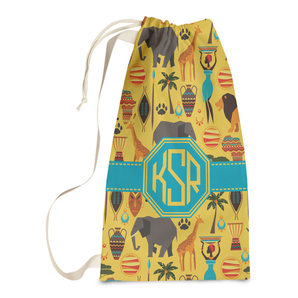 Custom African Safari Laundry Bags - Small (Personalized)