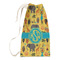 African Safari Small Laundry Bag - Front View