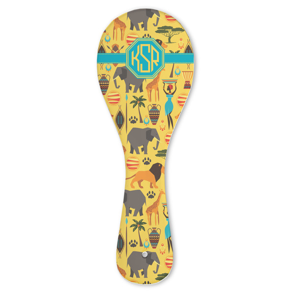 Custom African Safari Ceramic Spoon Rest (Personalized)