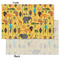 African Safari Tissue Paper - Heavyweight - Small - Front & Back