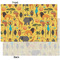 African Safari Tissue Paper - Heavyweight - XL - Front & Back