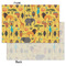 African Safari Tissue Paper - Lightweight - Small - Front & Back