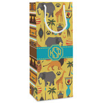 African Safari Wine Gift Bags - Matte (Personalized)