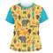 African Safari Womens Crew Neck T Shirt - Main