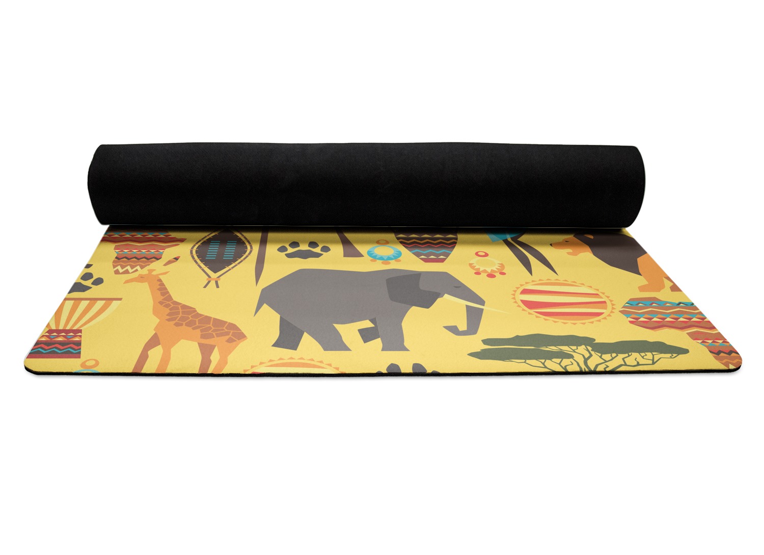 African Safari Yoga Mat (Personalized) YouCustomizeIt