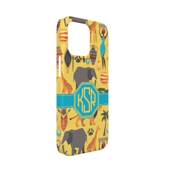 Custom African Safari iPhone Case - Plastic - iPhone 13 Mini (Personalized)