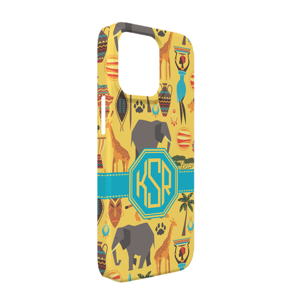 Custom African Safari iPhone Case - Plastic - iPhone 13 Pro (Personalized)