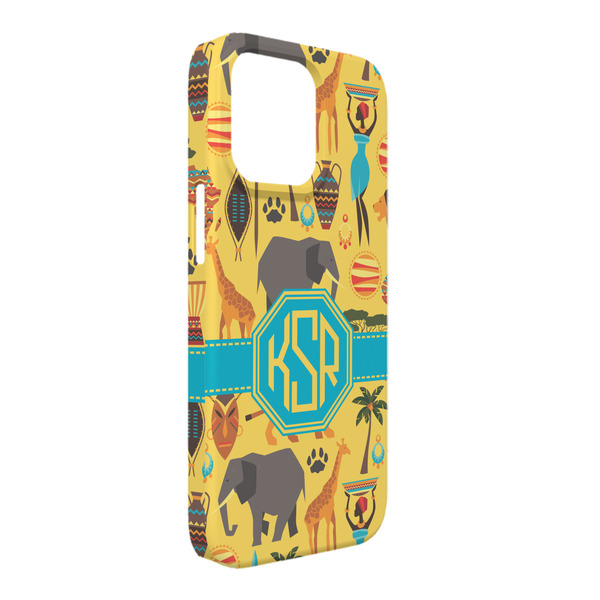 Custom African Safari iPhone Case - Plastic - iPhone 13 Pro Max (Personalized)