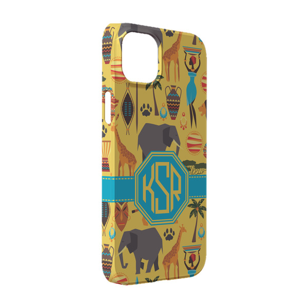 Custom African Safari iPhone Case - Plastic - iPhone 14 Pro (Personalized)