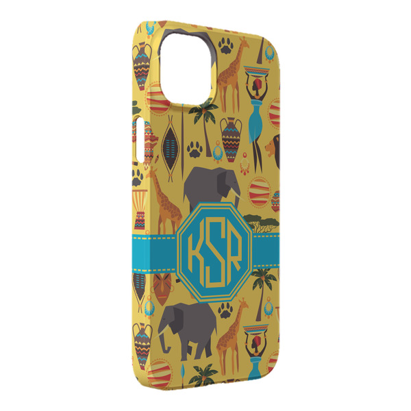 Custom African Safari iPhone Case - Plastic - iPhone 14 Pro Max (Personalized)