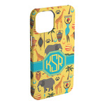 African Safari iPhone Case - Plastic - iPhone 15 Plus (Personalized)