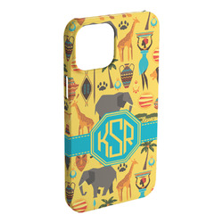 African Safari iPhone Case - Plastic - iPhone 15 Pro Max (Personalized)