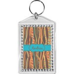 Tribal Ribbons Bling Keychain (Personalized)