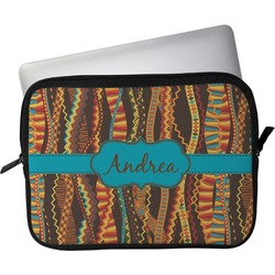 Tribal Ribbons Laptop Sleeve / Case - 11" (Personalized)