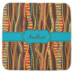 Tribal Ribbons Memory Foam Bath Mat - 48"x48" (Personalized)