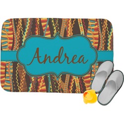 Tribal Ribbons Memory Foam Bath Mat - 24"x17" (Personalized)