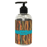 Tribal Ribbons Plastic Soap / Lotion Dispenser (8 oz - Small - Black) (Personalized)