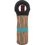 Tribal Ribbons Wine Tote Bag (Personalized)