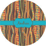 Tribal Ribbons Multipurpose Round Labels - 1" (Personalized)