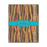 Tribal Ribbons Wood Print - 11x14 (Personalized)