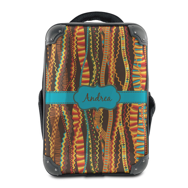 Custom Tribal Ribbons 15" Hard Shell Backpack (Personalized)