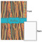 Tribal Ribbons 20x30 - Matte Poster - Front & Back