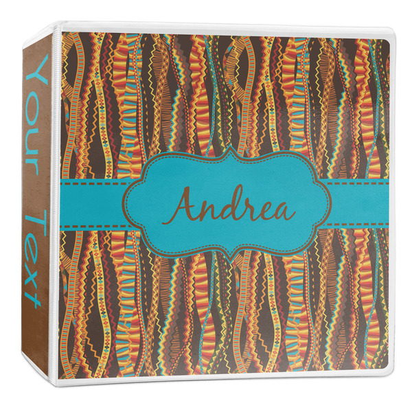 Custom Tribal Ribbons 3-Ring Binder - 2 inch (Personalized)