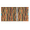 Tribal Ribbons 3 Ring Binders - Full Wrap - 1" - OPEN INSIDE