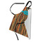 Tribal Ribbons Apron - Folded