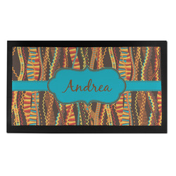 Tribal Ribbons Bar Mat - Small (Personalized)